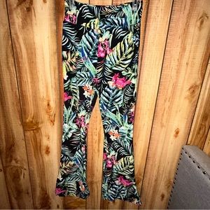 high rise flare pants